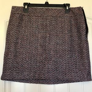 Loft tweed skirt